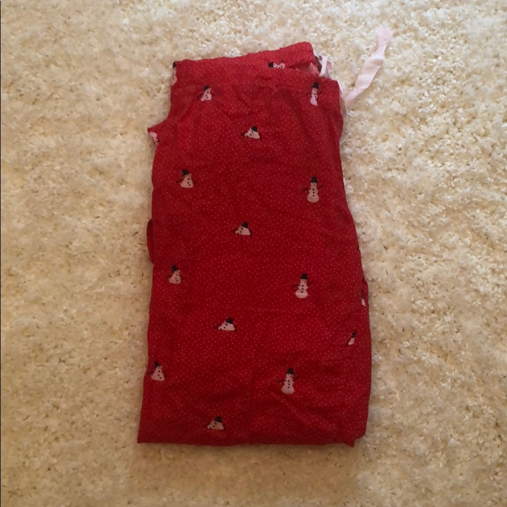 J- crew christmas pajama pants